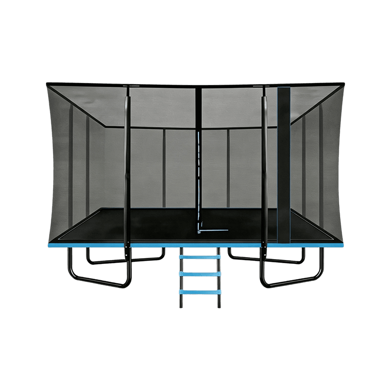 8 X 12 Feet Rectangular Ladder Outdoor Enclosed Trampoline